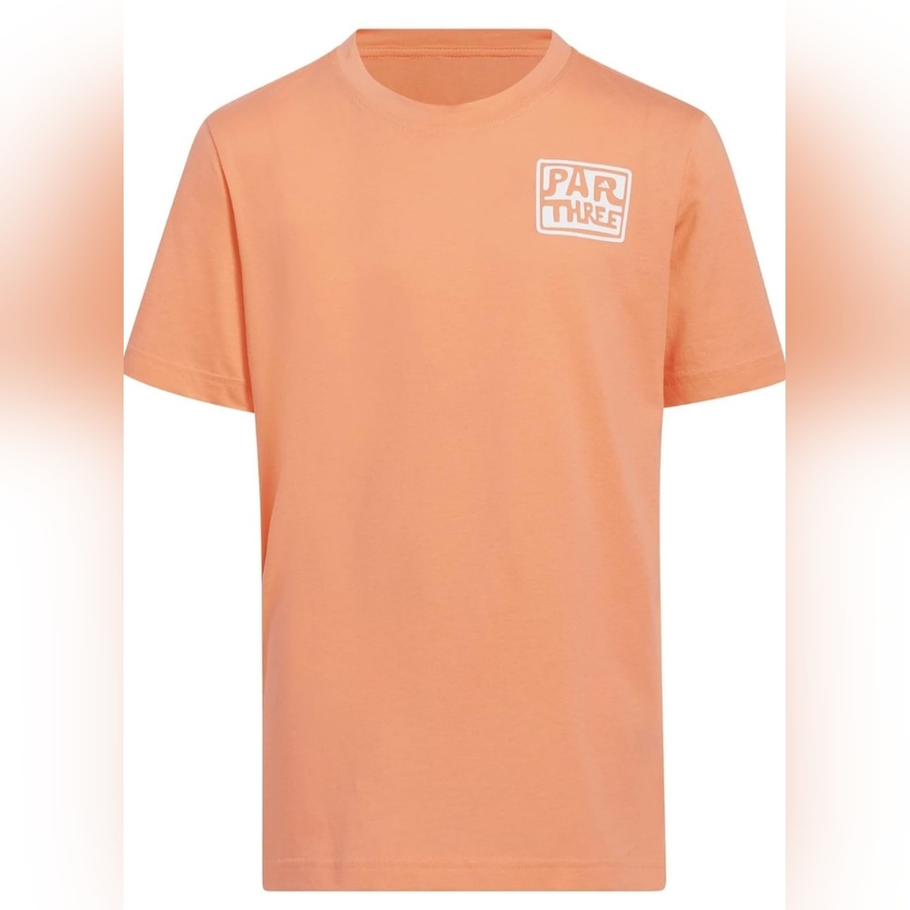 Orange Par Three Adidas golf T shirt youth md